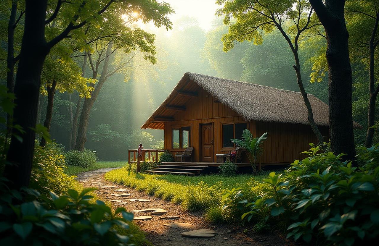 Turismo sostenible con hospedaje ecológico y programas de conservación